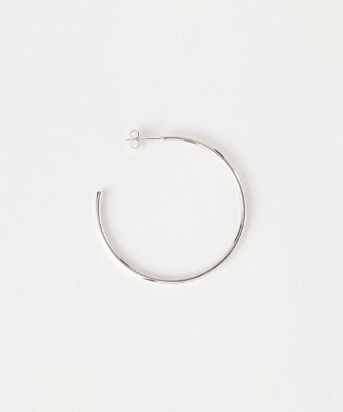BAITS（ベイツ）の「＜BAITS＞フープピアス 4.5/SILVER 925（ピアス（両耳用）・レディース・シルバー・FREE）」の4枚目の写真