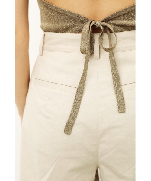 LAGUA GEM（ラグアジェム）の「RUSTLE S/PT（その他パンツ・レディース・アイボリー/ブラック/ライトグリーン・SMALL/X-SMALL/MEDIUM）」の9枚目の写真