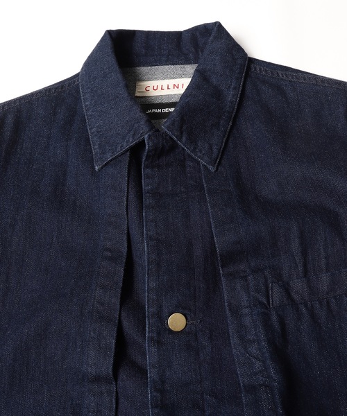 CULLNI 21aw デニムセットアップ NEW ARRIVAL～【JAPAN DENIM×CULLNI】LAYERED ZIP UP JACKET