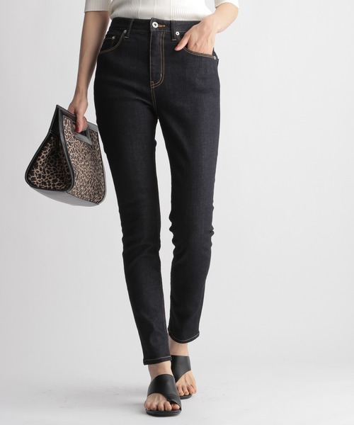 Andemiu（アンデミュウ）の「スキニーデニム214874（デニムパンツ・レディース・インディゴブルー/ブルー・SMALL/MEDIUM）」の2枚目の写真