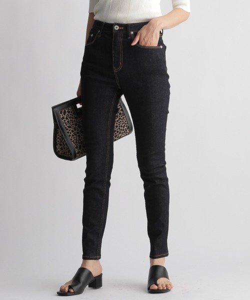 Andemiu（アンデミュウ）の「スキニーデニム214874（デニムパンツ・レディース・インディゴブルー/ブルー・SMALL/MEDIUM）」の5枚目の写真