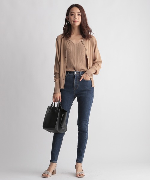 Andemiu（アンデミュウ）の「スキニーデニム214874（デニムパンツ・レディース・インディゴブルー/ブルー・SMALL/MEDIUM）」の6枚目の写真