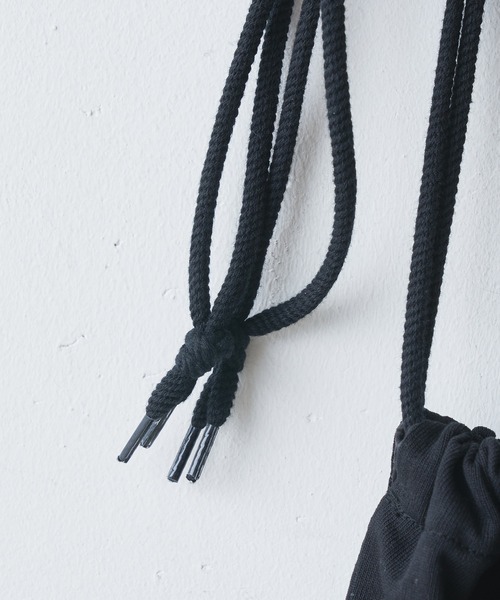 BEARDSLEY(ビアズリー)の「ドット刺繍巾着(トートバッグ・レディース・ブラック・FREE)」の5枚目の写真