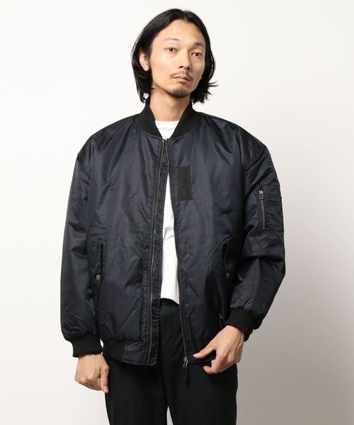 チチカカ（チチカカ）の「【ユニセックス】BIGMA－１（MA-1・メンズ・ブラック/カーキ・MEDIUM/LARGE）」の2枚目の写真