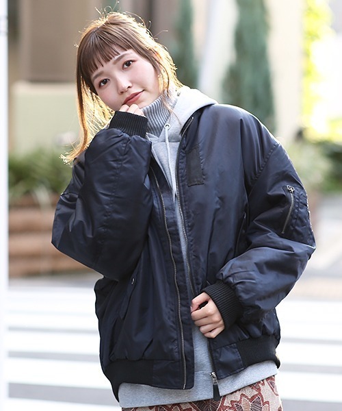 チチカカ（チチカカ）の「【ユニセックス】BIGMA－１（MA-1・メンズ・ブラック/カーキ・MEDIUM/LARGE）」の7枚目の写真