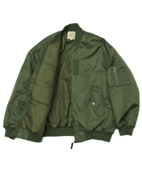 チチカカ（チチカカ）の「【ユニセックス】BIGMA－１（MA-1・メンズ・ブラック/カーキ・MEDIUM/LARGE）」の15枚目の写真