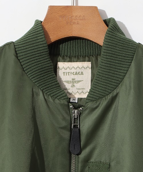 チチカカ（チチカカ）の「【ユニセックス】BIGMA－１（MA-1・メンズ・ブラック/カーキ・MEDIUM/LARGE）」の17枚目の写真