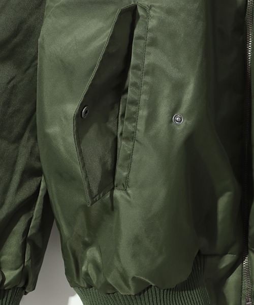 チチカカ（チチカカ）の「【ユニセックス】BIGMA－１（MA-1・メンズ・ブラック/カーキ・MEDIUM/LARGE）」の21枚目の写真