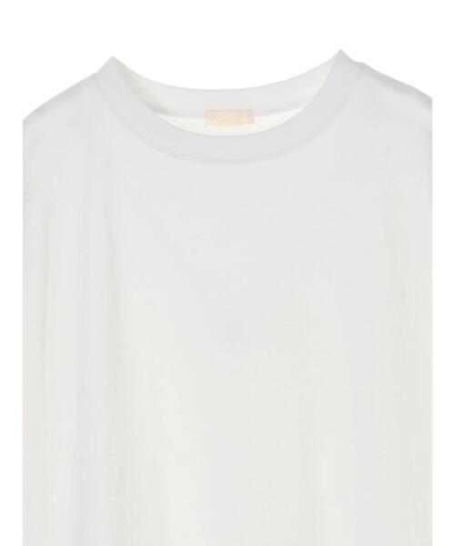 earth music&ecology（アースミュージックアンドエコロジー）の「スリーブレスカットチュニック ＊（Tシャツ/カットソー・レディース・オフホワイト・FREE）」の18枚目の写真