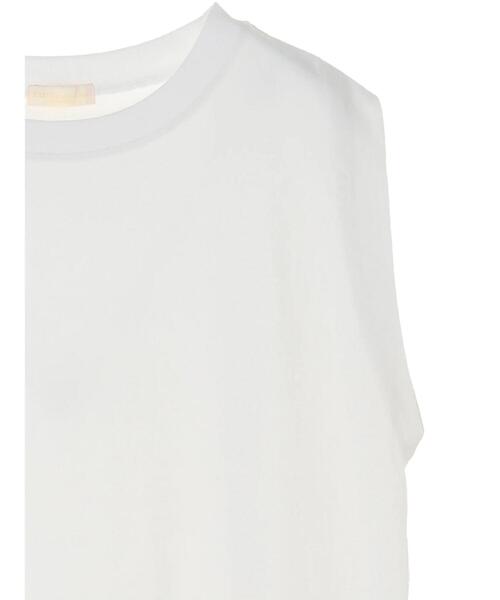 earth music&ecology（アースミュージックアンドエコロジー）の「スリーブレスカットチュニック ＊（Tシャツ/カットソー・レディース・オフホワイト・FREE）」の19枚目の写真