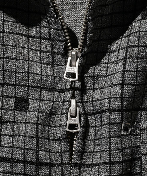 BEAMS PLUS（ビームスプラス）の「BEAMS PLUS / プリント ジップ ブルゾン（ブルゾン・メンズ・グレー・SMALL/MEDIUM/LARGE/X-LARGE）」の8枚目の写真