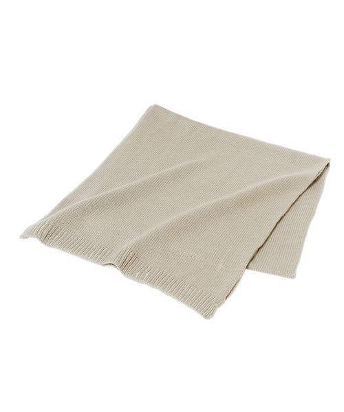 14+（イチヨンプラス）の「ニットマフラー（マフラー・レディース・ベージュ/グレー/オフホワイト/モカ・FREE）」の9枚目の写真