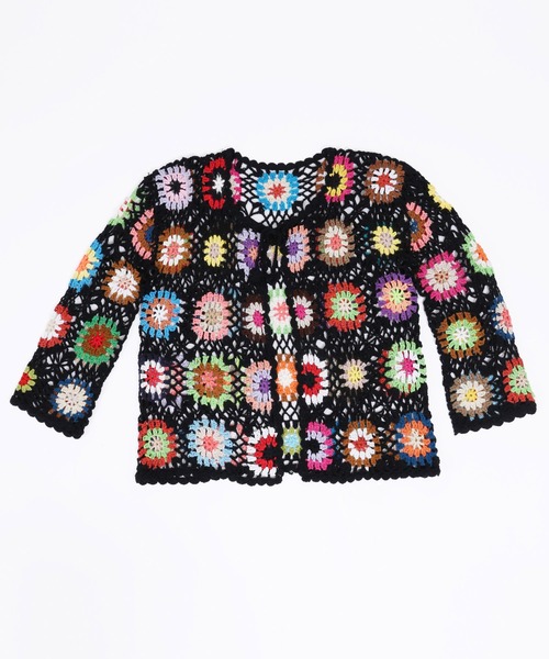 WC（ダブル シー）の「クロシェカーディガン（カーディガン/ボレロ・レディース・ホワイト/ブラック・FREE）」の15枚目の写真