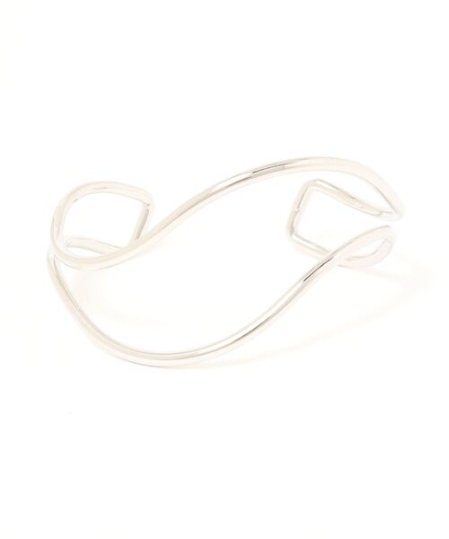 kutir（クティール）の「ウェーブバングル（バングル/リストバンド・レディース・シルバー・FREE）」の2枚目の写真