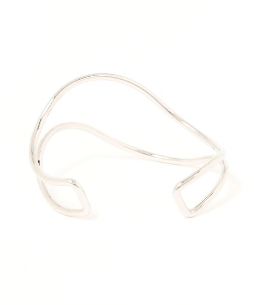 kutir（クティール）の「ウェーブバングル（バングル/リストバンド・レディース・シルバー・FREE）」の5枚目の写真