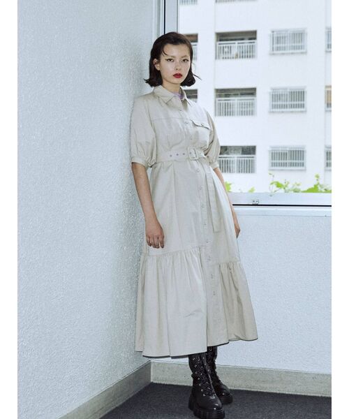 jouetie（ジュエティ）の「カラーステッチワンピース（ワンピース・レディース・ブルー/ブラック/アイボリー/その他1・MEDIUM）」の14枚目の写真