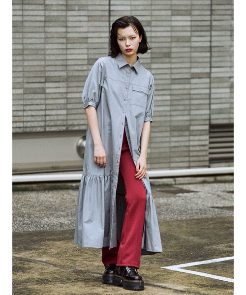 ジュエティ ワンピース jouetie（ジュエティ） ワンピース ミリタリーZIPミニワンピース