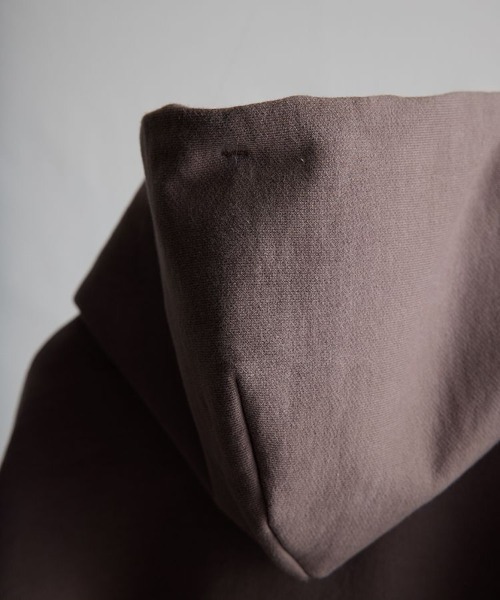 LIDNM（リドム）の「WIDE LOOSE PARKA（パーカー・メンズ・ブラウン・MEDIUM/LARGE）」の11枚目の写真