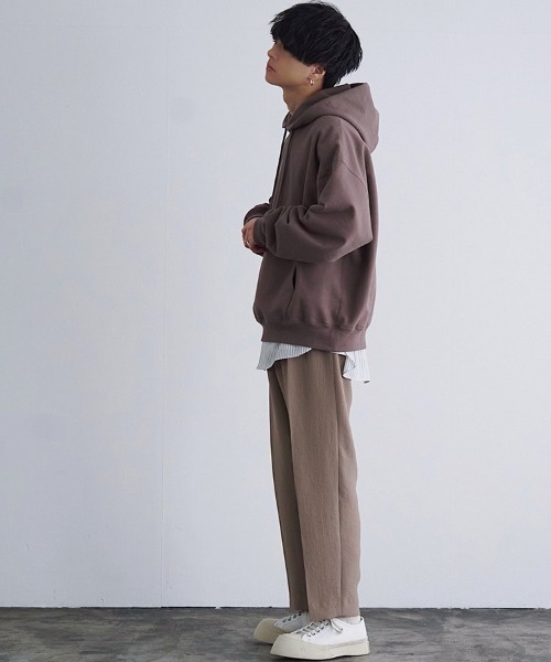 LIDNM（リドム）の「WIDE LOOSE PARKA（パーカー・メンズ・ブラウン・MEDIUM/LARGE）」の18枚目の写真