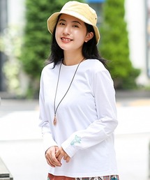 チチカカ | ノパル刺繍ロングＴシャツ(Tシャツ/カットソー)