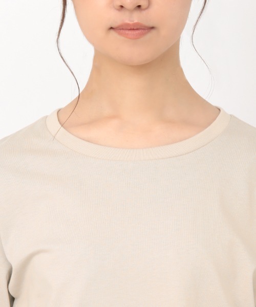 チチカカ（チチカカ）の「ノパル刺繍ロングＴシャツ（Tシャツ/カットソー・レディース・ホワイト/キャメル/ライトグレー/ブラック/クリーム・MEDIUM/LARGE）」の7枚目の写真