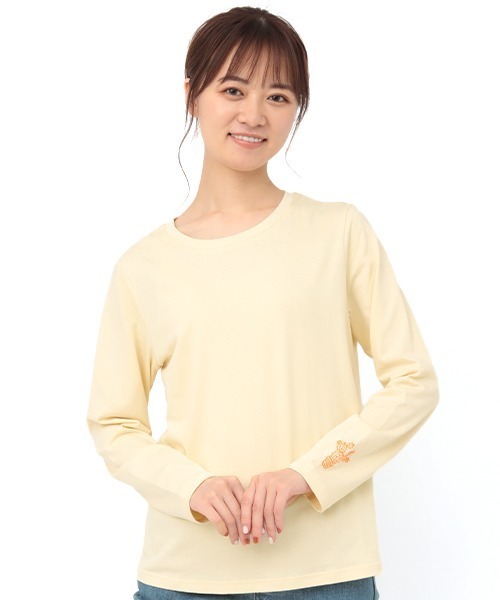 チチカカ（チチカカ）の「ノパル刺繍ロングＴシャツ（Tシャツ/カットソー・レディース・ホワイト/キャメル/ライトグレー/ブラック/クリーム・MEDIUM/LARGE）」の17枚目の写真