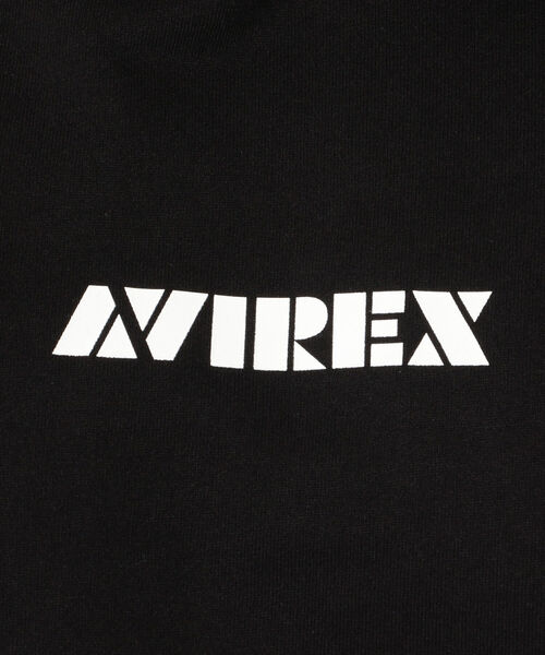 AVIREX（アヴィレックス）の「【SMART/スマート】長袖 ロゴ パーカー / LONG SLEEVE LOGO PARKA/ アヴィレックス / AVIREX（パーカー・メンズ・ブラック/ライトグレー/オフホワイト・XX-LARGE/MEDIUM/X-LARGE/LARGE）」の18枚目の写真