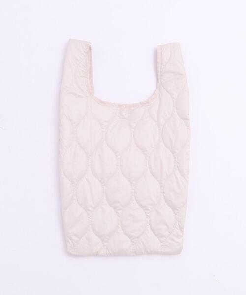 coen（コーエン）の「キルトエコバッグ（トートバッグ・レディース・ブラック/オフホワイト/オリーブ・FREE）」の11枚目の写真