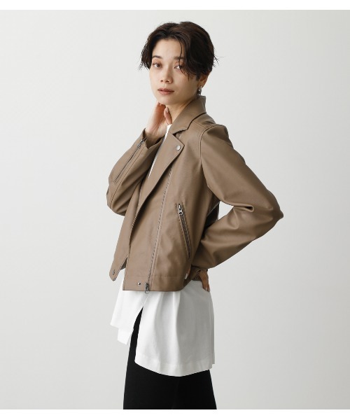 LEATHER RIDERS ジャケット moussy レザージャケット MOUSSY