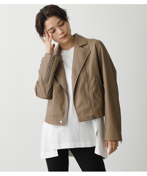 AZUL by moussy（アズールバイマウジー）の「FAUX LEATHER