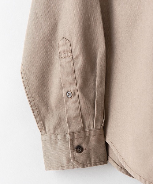 OUTDOOR PRODUCTS APPAREL（アウトドアプロダクツアパレル）の「難燃ツイルシャツ（シャツ/ブラウス・メンズ・ベージュ/カーキ・X-LARGE/MEDIUM/LARGE）」の5枚目の写真