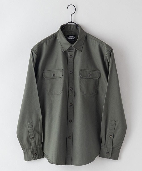 OUTDOOR PRODUCTS APPAREL（アウトドアプロダクツアパレル）の「難燃ツイルシャツ（シャツ/ブラウス・メンズ・ベージュ/カーキ・X-LARGE/MEDIUM/LARGE）」の9枚目の写真