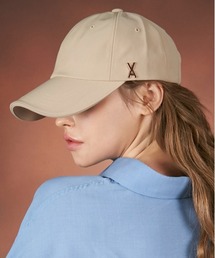 VARZAR | 【VARZAR】ROSE GOLD STUD OVER FIT BALL CAP / バザール ローズゴールド スタッズ オーバーフィット ベースボール キャップ(キャップ)