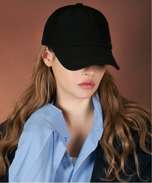 VARZAR（バザール）の「【VARZAR】ROSE GOLD STUD OVER FIT BALL CAP / バザール ローズゴールド スタッズ オーバーフィット ベースボール キャップ（キャップ・レディース・ブラック/ベージュ/ピンク・FREE）」の16枚目の写真