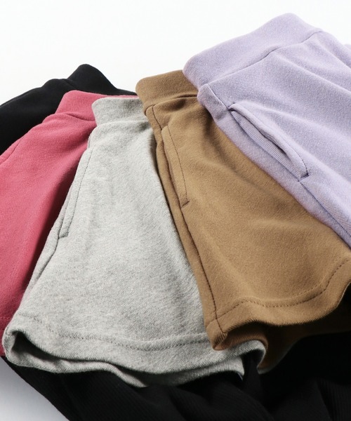 BRANSHES(ブランシェス)の「【WEB限定】レギンス付きスカート(スカート・キッズ・ブラック/ラベンダー/キャメル/ピンク/杢グレー・100cm/120cm/140cm/110cm/130cm/150cm)」の6枚目の写真