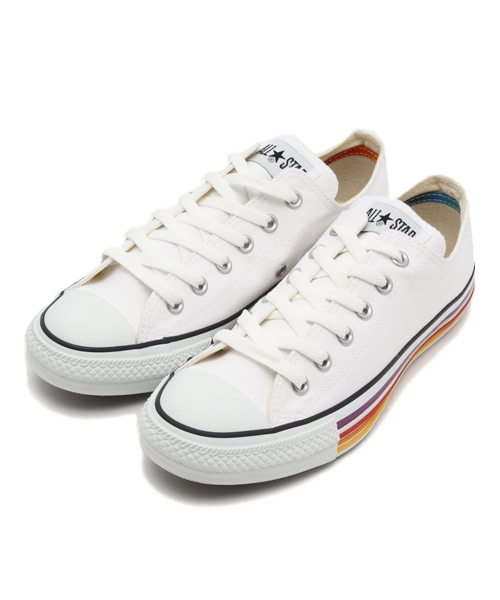 CONVERSE（コンバース）の「ALL STAR RBW OX / オールスター RBW OX（スニーカー・レディース・レッド/ホワイト/ネイビー・5/7.5/11.5/5.5/3.5/4.5/6/9/6.5/3/8/4/8.5/7/10.5/9.5）」の2枚目の写真