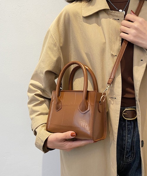 TABI PAL(タビパル)の「ミニショルダーバッグ(ショルダーバッグ・レディース・ブラック/ブラウン系その他/ブラウン・FREE)」の12枚目の写真