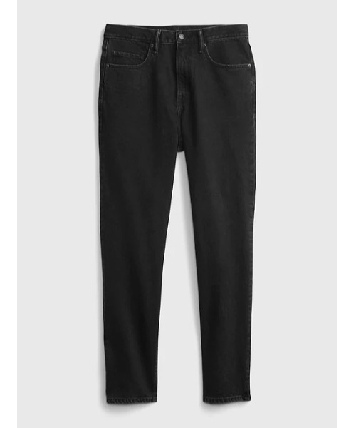 GAP（ギャップ）の「Gapflex ウォッシュウェル(TM) リラックステーパードブラックデニム（デニムパンツ・メンズ・ブラック・32W 32L/33W 32L/34W 32L/36W 32L/28W 30L/29W 30L/30W 30L/31W 30L/31W 32L/32W 30L）」の5枚目の写真