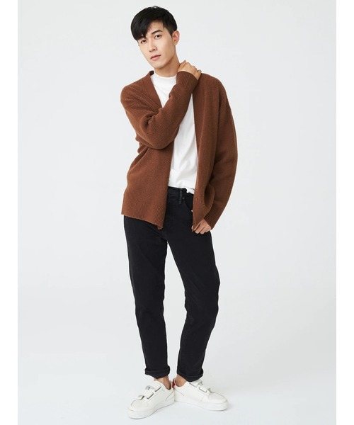 GAP（ギャップ）の「Gapflex ウォッシュウェル(TM) リラックステーパードブラックデニム（デニムパンツ・メンズ・ブラック・32W 32L/33W 32L/34W 32L/36W 32L/28W 30L/29W 30L/30W 30L/31W 30L/31W 32L/32W 30L）」の16枚目の写真