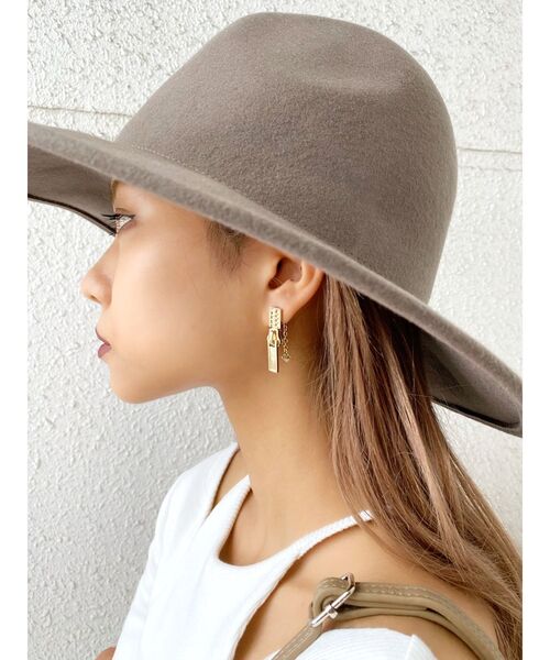 GYDA(ジェイダ)の「JEYSUS ZIPピアス(ピアス(両耳用)・レディース・ゴールド/シルバー・FREE)」の3枚目の写真