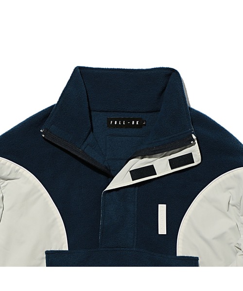 FULL-BK(フルビーケー)の「PIPING FLEECE JACKET(その他アウター・メンズ・ブラック・MEDIUM)」の2枚目の写真