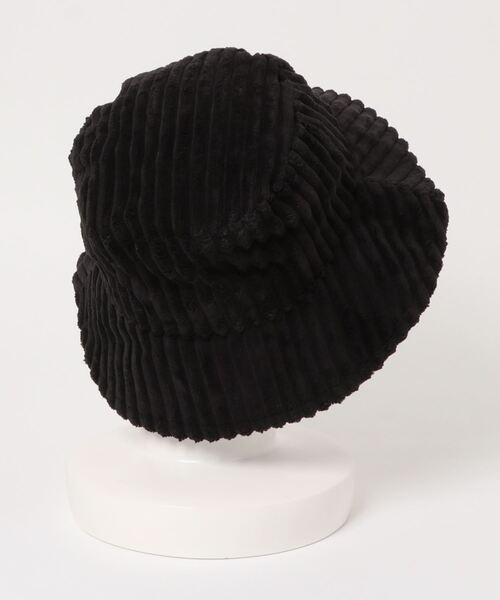 Lugnoncure（ルノンキュール）の「コーデュロイバケットハット（ハット・レディース・ブラック/ベージュ/ブラウン・ﾌﾘ-）」の4枚目の写真