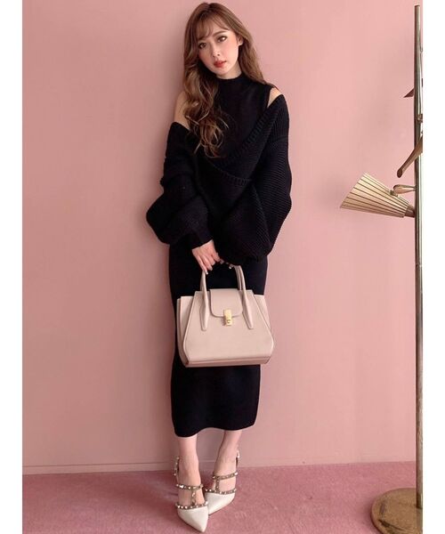 レイヤードコンビニットワンピース ワンピース Resexxy リゼクシー のファッション通販 Zozotown