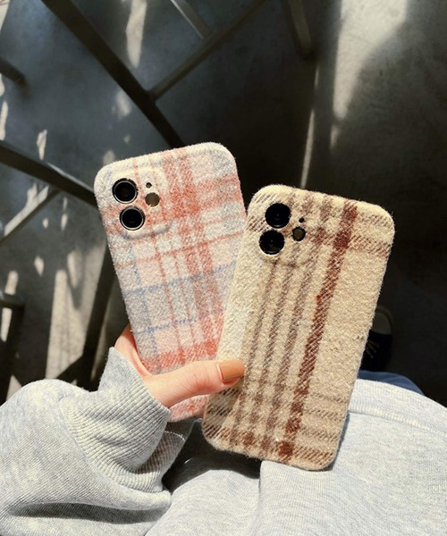 shopnikoniko(ショップニコニコ)の「タータンチェック スマホケース チェック柄 iPhoneケース(スマホケース/カバー・レディース・ベージュ/ブラウン/ピンク・F/A/C/E/H/D/B/G/I)」の17枚目の写真