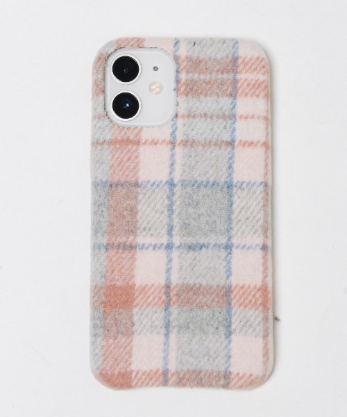 アンドロイドiPhoneタータンチェック&amp;花柄ケース チェック柄のiPhoneケース（ギンガムチェック、タータンチェック