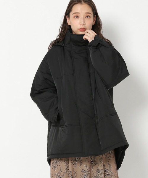 mysty woman（ミスティウーマン）の「モンスターパーカー 255744（その他アウター・レディース・ブラック/ライトカーキ・FREE）」の11枚目の写真