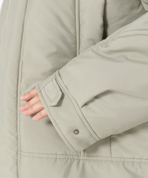 mysty woman（ミスティウーマン）の「モンスターパーカー 255744（その他アウター・レディース・ブラック/ライトカーキ・FREE）」の4枚目の写真