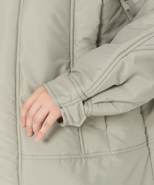 mysty woman（ミスティウーマン）の「モンスターパーカー 255744（その他アウター・レディース・ブラック/ライトカーキ・FREE）」の12枚目の写真