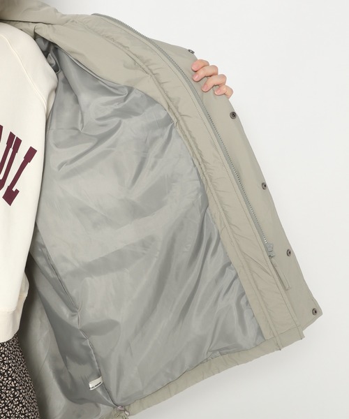 mysty woman（ミスティウーマン）の「モンスターパーカー 255744（その他アウター・レディース・ブラック/ライトカーキ・FREE）」の13枚目の写真