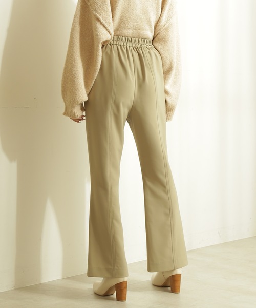 FREE'S MART(フリーズマート)の「フロントスリットフレアパンツ(その他パンツ・レディース・ベージュ/ライトカーキ/ブラック/ブルー・マルチサイズ)」の9枚目の写真